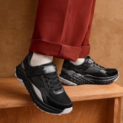 斯凯奇 outlets男童老爹鞋魔术贴潮流复古运动鞋舒适透气百搭鞋