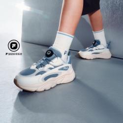 FILA 男中大童(33-40)跑步鞋儿童舒适宽松百搭复古跑鞋