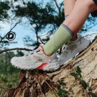 FILA 男女中大童（33-40）儿童旋纽扣舒适轻便户外运动鞋