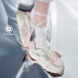 FILA 女中大童（33-40）跑步鞋儿童舒适轻便百搭复古跑鞋