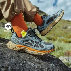 FILA 男中大童（33-42）童鞋儿童户外舒适宽松轻便徒步鞋
