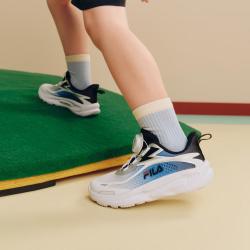 FILA 男小童（26-32）儿童旋钮扣舒适轻便宽松运动跑鞋