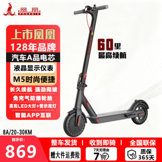 PHOENIX M5电动滑板车 锂电池 无座椅 时尚版-8A