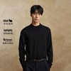 JACK&JONES 杰克琼斯 提花撞色拼接 男士针织衫