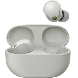 索尼 WF-1000XM5 入耳式真无线主动降噪蓝牙耳机 铂金银