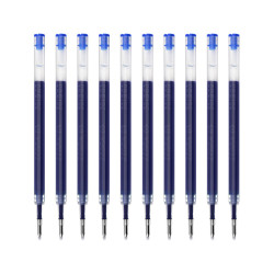 斑马牌 中性笔替芯 C-RJKAH5 0.5mm子弹头笔芯 蓝色 10支装