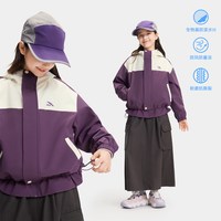 安踏 女童防水防风软壳冲锋衣