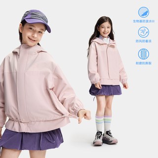 安踏 女童防水防风软壳外套