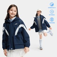 安踏 女童防水防风软壳外套