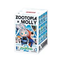 百亿补贴：泡泡玛特 POPMART/泡泡玛特MOLLY × 疯狂动物城联名2系列手办盲盒