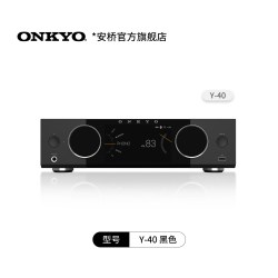 ONKYO 新品上市】onkyo安桥Y40流媒体功放HIFi立体声合并式数字功放家用