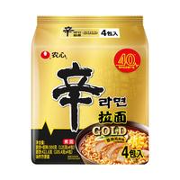 农心 香辣鸡肉味辛拉面 125g*4包 方便面