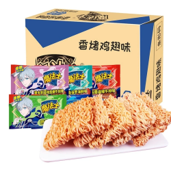 魔法士 干脆面干吃面麻辣面多口味混装解馋零食捏碎儿时零食香脆