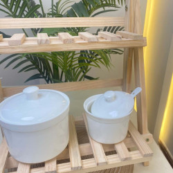 炖盅陶瓷家用隔水带盖汤盅沙县商用小号炖罐蒸蛋盅