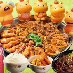 焖锅双人餐（含小吃/饮品/米饭）