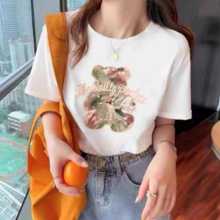 2026新款棉T男女同款夏季潮流短袖时尚休闲百搭圆领印花T恤ins