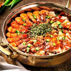 鸡翅/牛蛙大虾锅套餐