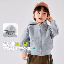 嘟嘟家 宝宝连帽外套春季男童衣服新款女童上衣好看儿童外衣洋气
