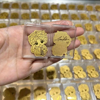 含金制品创梵梓渝“舞台经典妆造”专属含金手机手机贴纸贴物料3mg