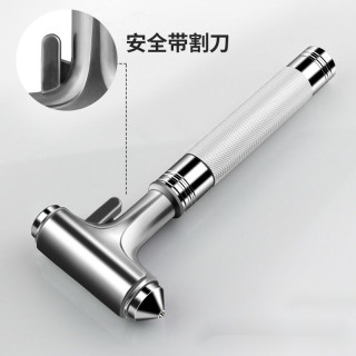 车用安全锤不锈钢一秒破窗器汽车逃生车载多功能消防工具锤