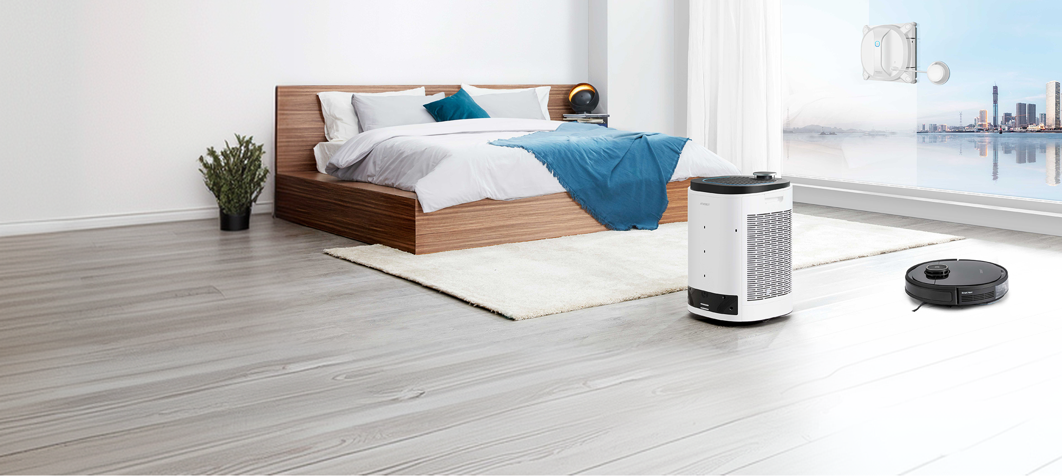 ECOVACS 科沃斯 品牌首屏背景