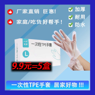 一次性TPE手套家庭用一次性手套家用防水