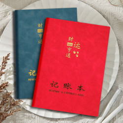 仁叶 每日记账本B5大本笔记本本子家庭日常生活开销收支明细家用手账本