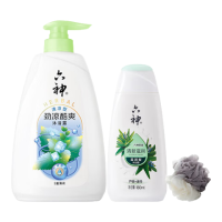 六神 三重薄荷清凉 沐浴露 750ml+420ml