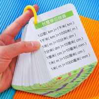 小学公式手卡 数学提分定律运算