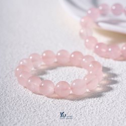L天然粉水晶手串手链贵气礼物多样性发一CAN2800081