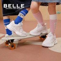 88VIP:百丽 童鞋女童小白鞋2026秋季新款儿童校园学生鞋男童老爹鞋中大童