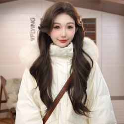 雪中飞 毛领休闲女款时尚加厚冬季羽绒服X40140862