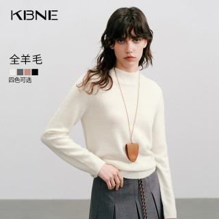 卡贝奈尔 针织衫女2025冬季新款百搭纯色羊毛衫打底衫女上衣