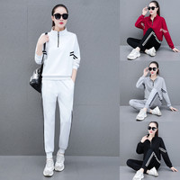 2026春秋新款休闲运动套装女两件套时尚宽松运动服舞蹈队服女显瘦