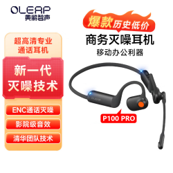 黄鹂智声 P100b头戴式降噪挂耳静谧通话灭噪直播电销专用耳机