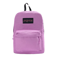 JANSPORT 玩独紫/丁香粉紫 双肩包+含侧袋