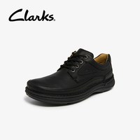 Clarks 男士春季新品时尚潮流低帮舒适透气厚底休闲皮鞋男