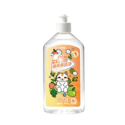 偶狸酱 A类食品标准水果蔬菜餐具洗洁精天然植萃配方去除99.9%农残