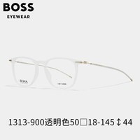HUGO BOSS 1.67超薄全框眼镜架男士时尚黑色可配近视度数镜