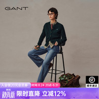 GANT 26秋冬新款女水洗蓝宽松直筒显瘦牛仔通勤女裤 430-牛仔蓝 M