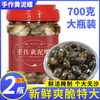 鲜起源 宁波特产泥螺即食罐装特大号醉泥螺手作黄泥螺舟山生腌海鲜级700g