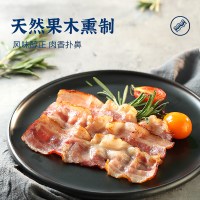 王家渡 猪肉培根200g*4早餐烧烤果木烟熏纯猪五花肉