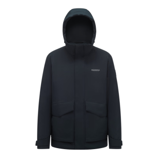 波司登 反季90绒圆领加厚连帽羽绒服外套B250245111