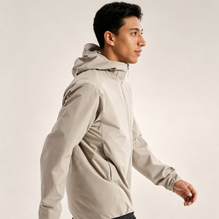 始祖鸟 SOLANO HOODY 防风 软壳夹克 雅致棕 L