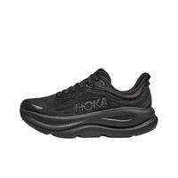 HOKA ONE ONE Bondi9低帮城市通勤跑步鞋男款黑色1162011-BBLC