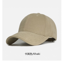 古奇天伦 大头围帽子男款鸭舌帽男潮显脸小宽帽檐棒球帽女纯色百搭韩版大码