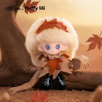 Fluffy Lili抱住世界的一角系列毛绒盲盒儿力力
