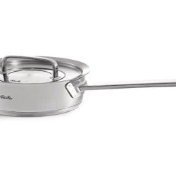 Fissler 菲仕乐 5.6L不锈钢多功能汤锅 带金属锅盖 可用于燃气电磁炉 内置刻度易清洁