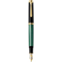 Pelikan 百利金 Premium M800 钢笔 EF Plume 黑色/绿色