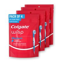 Colgate 高露洁 便携一次性牙刷 24支 免用水